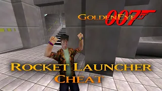 GoldenEye 007 - Unlocking "Rocket Launcher" Cheat - Bunker I 00 Agent