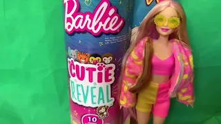 Распаковка куклы Барби✨-Barbie Cutie Reveal!☺️Обзор и распаковка куклы!🌸🐵🎀#рекомендации #barbie