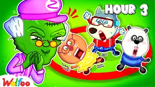 Last to Leave Circle Challenge with Wolfoo | Wolfoo Rescue Adventure | Kids Cartoons 🌍 Wolfoo World