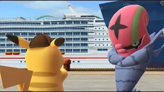 Detective Pikachu HD EPISODIO 7 (PARTE 1) Puerto de Ryme City: El Misterioso Almacen