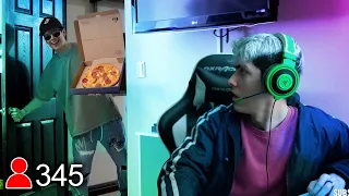 Le envié COMIDA a STREAMERS de SORPRESA