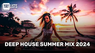 Deep House Summer Mix 2024 🌴🦩  Best Melodic House & Tropical Deep House Tracks