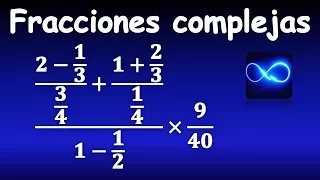 32. Fracciones complejas (Ejercicio 6), MUY FÁCIL