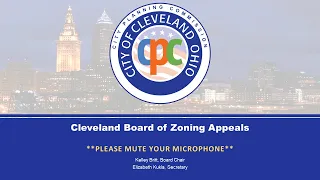 Board of Zoning Appeals Meeting for March 21, 2022