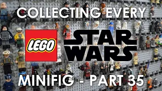 Over $400 Worth of Figures Added to the Wall! - Collecting Every LEGO Star Wars Minifigure 35