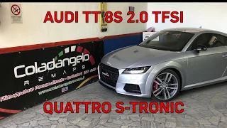 Audi TT 8S 2.0TFSI 230cv S-Tronic Quattro REMAP @340cv - ​[HD] COLADANGELO REMAPS®