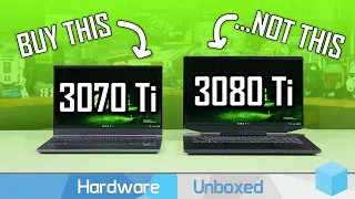 Nvidia RTX 3070 Ti vs RTX 3080 Ti Laptop GPU Benchmark Review