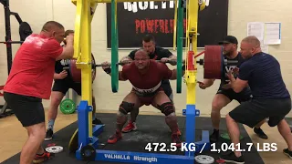 Powerlifting Motivation - Eric Lilliebridge 2,489lbs/1,129kg Training Total
