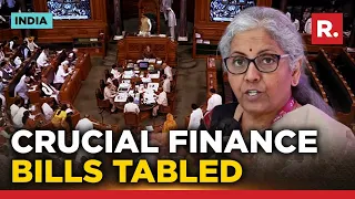 Finance Minister Nirmala Sitharaman tables Central and Integrated GST (Amendment) Bills