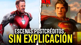 Escenas postcréditos que NUNCA tuvieron explicación I Ironman v Hulk I Batman I Wolverine y Deadpool