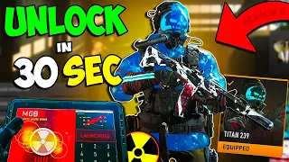 How to UNLOCK the SEASON 6 ☢️NUKE SKIN☢️ in just 30 SECONDS!!! (100% Nuke Completion MW2 GLITCH!)