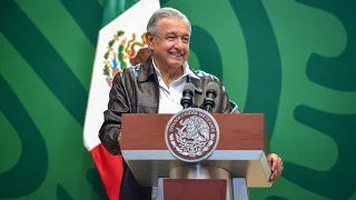 Compra de termoeléctrica abastecerá energía en Baja California Sur. Conferencia presidente AMLO