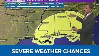 New Orleans Weather: Severe weather chance again Tuesday