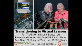 JAM & PineCone - Transitioning to Virtual Lessons