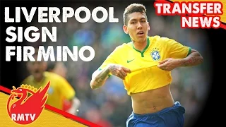 Liverpool Sign Firmino for £29m | LFC Fan Reactions