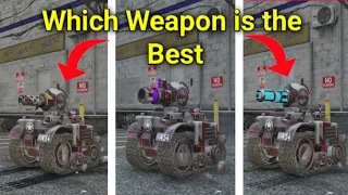 What weapon is the best for the RC tank in GTA 5 online