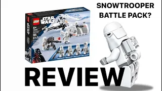 75320 Snoowtrooper Battle Pack |Lego review/unpacking| Обзор Лего Батл Пак
