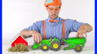 Tractors for Children | Blippi Toys - TRACTOR SONG