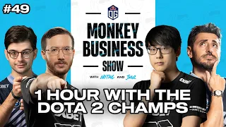 Post TI talk with 33 & Aui and who was their toughest opponent | OG's Monkey Business Show EP 49
