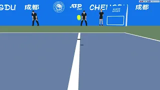 Djokovic vs  Dimitrov  Full Ace Tennis ATP250 QF Chengdu