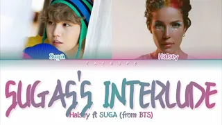 Halsey ft BTS SUGA - “SUGA's Interlude” (Color Coded Lyrics Han/Rom/Eng/작사)