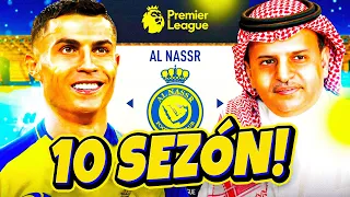 ODEHRÁL JSEM 10 SEZÓN ZA AL-NASSR V PREMIER LEAGUE! 😱🇸🇦