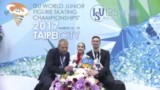 Алина Загитова чем. мира  среди юниоров 2017- Alina Zagitova junior world championship 2017