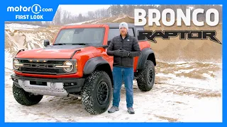 2022 Ford Bronco Raptor: First Look (Up-Close Details)