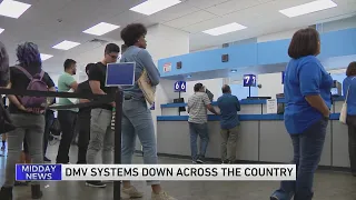 DMV facilities experiencing nationwide network outage