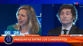 #DebateCapital #MyriamAlCongreso Cruce con Milei