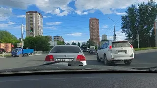 НОВОСИБИРСК 4К👋ПРОГУЛКА НА МАШИНЕ ПО МОЧИЩЕНСКОЕ ШОССЕ🚘ГЕОРГИЯ КОЛОНДЫ🚖СВЕТЛАНОВСКАЯ🚍ЗАЛЕССКОГО