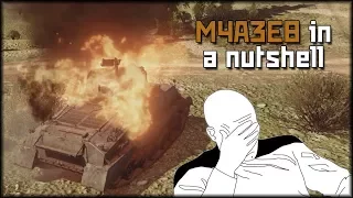 War Thunder: The M4A3 (76) W HVSS Sherman in a nutshell