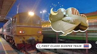 First Class Overnight Train in Thailand - Surat Thani - Bangkok