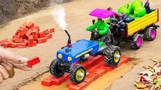 top most creative diy tractor repair roads for vehicle traffic | Rescue Heavy Tractor Stuck in Mud