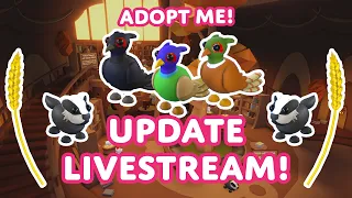 🍂CATCHING NEW PHEASANT PETS!🍂 Adopt Me Livestreams the new update!