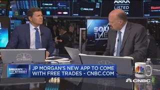 JP Morgan's app is targeting millennials, but this isn't what they want, says Jim Cramer