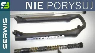 Pełny serwis widelca sprężynowego RST OMEGA + 5 głównych błędów podczas przeglądu amora.