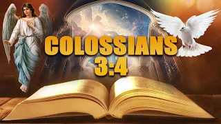 ✝️❤️‍Verse of the Day🎚️Colossians 3:4 ❤️‍✝️