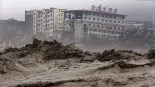 China Sichuan Province Rainstorms Floods Landslide