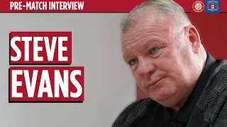 💬 "We are one town, one club & we need your support" - Steve Evans Pre-Carlisle United (H)