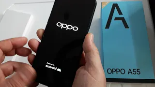 Unboxing oppo A55 (2022) review, test camera