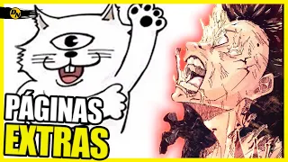 PÁGINAS EXTRAS DO VOLUME 24 DE JUJUTSU KAISEN