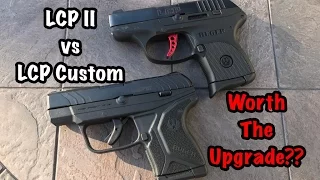 Ruger LCP II vs LCP Custom | LCP II Worth The Upgrade??