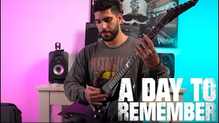 A Day To Remember - “Mr Highway's Thinking About The End” - Guitar Cover + TABS