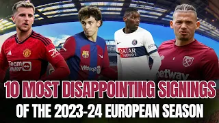 Top 10 most disappointing signings of the Season: Barcelona contributed the most!