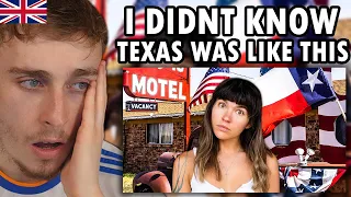 Brit Reacting to European's FIRST IMPRESSIONS of TEXAS