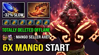 How to 100% Totally Delete Offlane with 6x Mango Starting Items & 7Min Blade Mail Dota 2