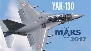 MAKS 2017 - Amazing flight display by YAK-130 - HD 50fps