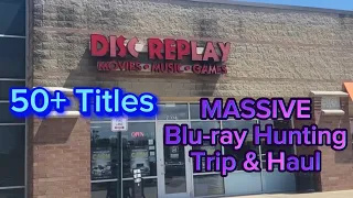 Massive Blu-ray Hunting Trip To Disc Replay + Mail Haul From Amazon & eBay!