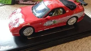 Fast and furious Mazda RX7 die cast Ertl